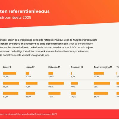 amn dst 2025 resultaten referentieniveaus
